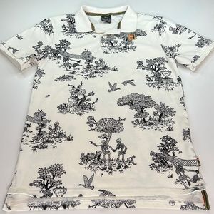 Nike Court Mens Size XS SS Polo Skeletons Playing Tennis 2019 French Open Garros